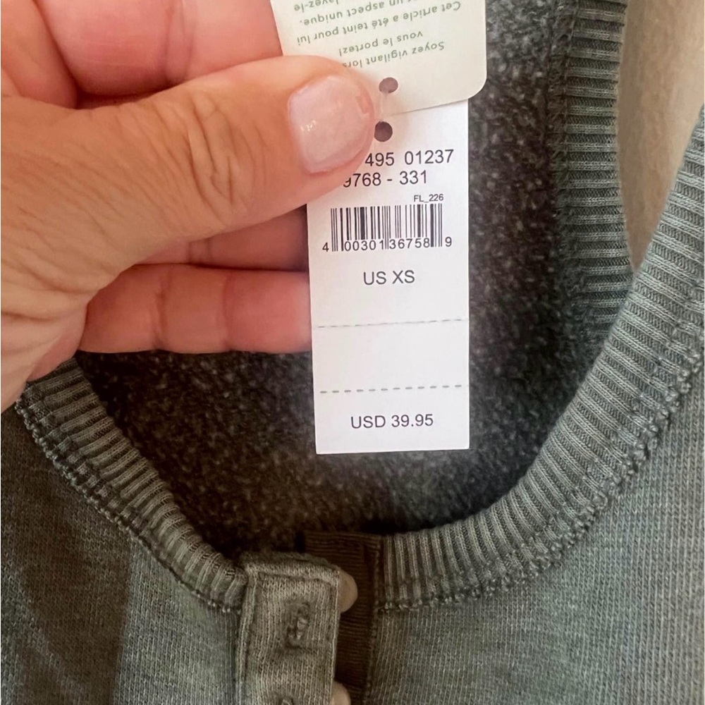 aerie olive green shorts romper NWT XS - Picture 2 of 3